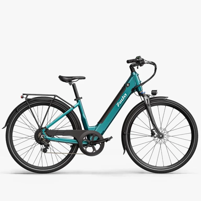 Fiido C11 City E-Bike — Emerald Blue / Standard — manufacturer photograph; Manufacturer SKU C11-104B2-US