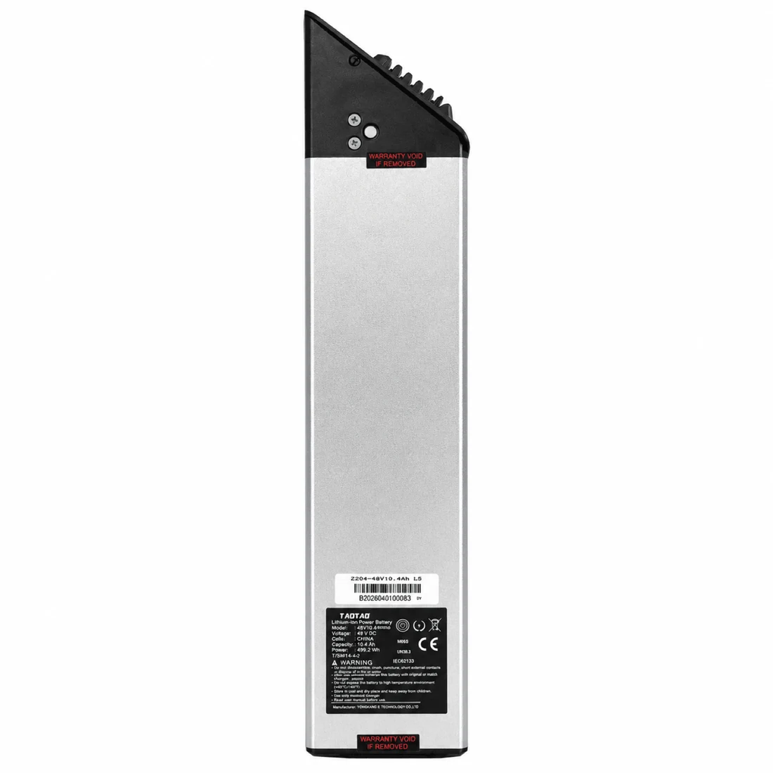 GOTRAX Battery,F2 R2,48V 10.4Ah — manufacturer photograph; Manufacturer SKU 620107