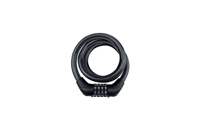Heybike Steel Cable Lock — manufacturer photograph; Manufacturer SKU EB-LOCK1