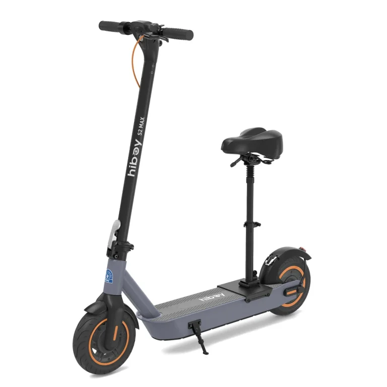 Hiboy S2 MAX Electric Scooter — With Seat — manufacturer photograph; Manufacturer SKU s2max+seat-10330001