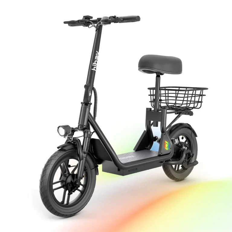 Hiboy U3 Electric Scooter with Seat — manufacturer photograph; Manufacturer SKU U3-BK-860014185649