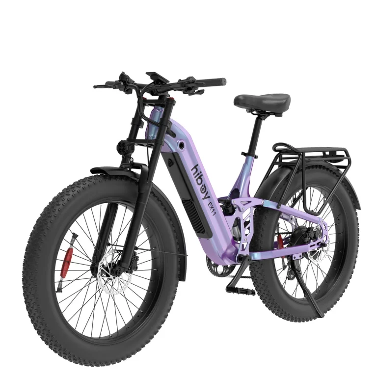 Hiboy EX11 Full Suspension Electric Bike — Chameleon — manufacturer photograph; Manufacturer SKU EX11-CML-20070015