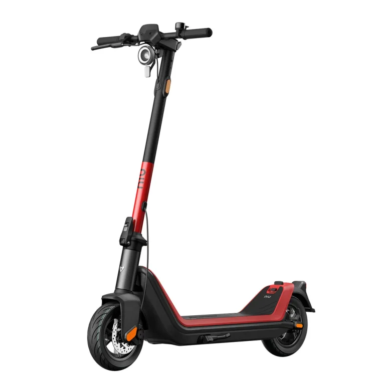 NIU KQi3 Sport Electric Scooter 17.4mph | Range  24.9 miles — Red — manufacturer photograph; Manufacturer SKU K3232GR1A11