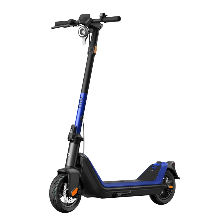 NIU KQi3 Sport Electric Scooter 17.4mph | Range  24.9 miles — Blue — manufacturer photograph; Manufacturer SKU K3232GB2A11