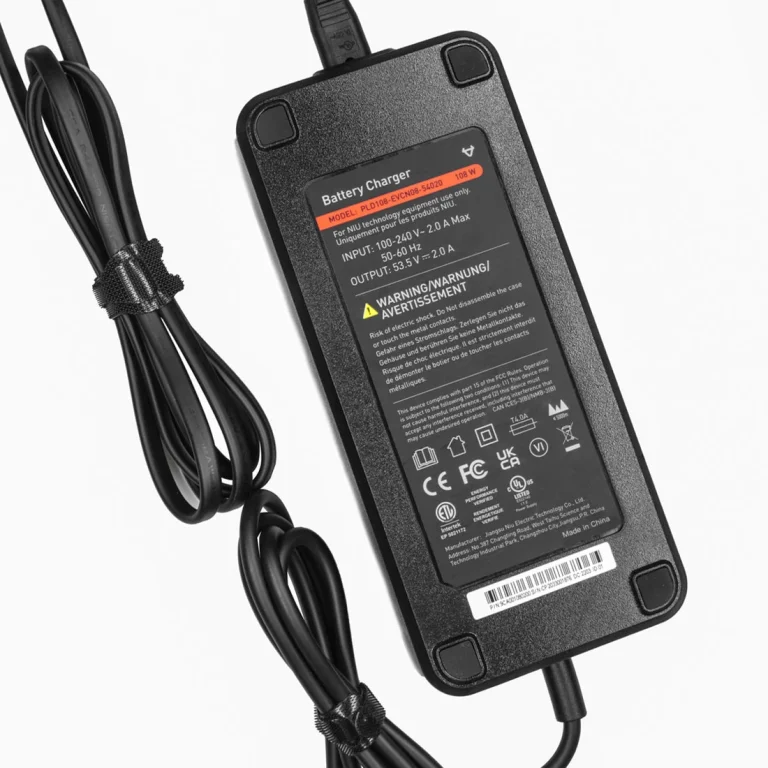 NIU KQi Super Charger — manufacturer photograph; Manufacturer SKU H0102001