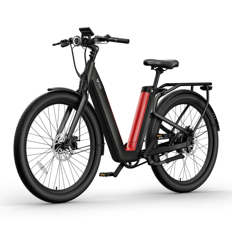 NIU BQi-C3 Pro Ebike Matte Black Speed 20mph | Range 90 miles — manufacturer photograph; Manufacturer SKU EBSL37B119