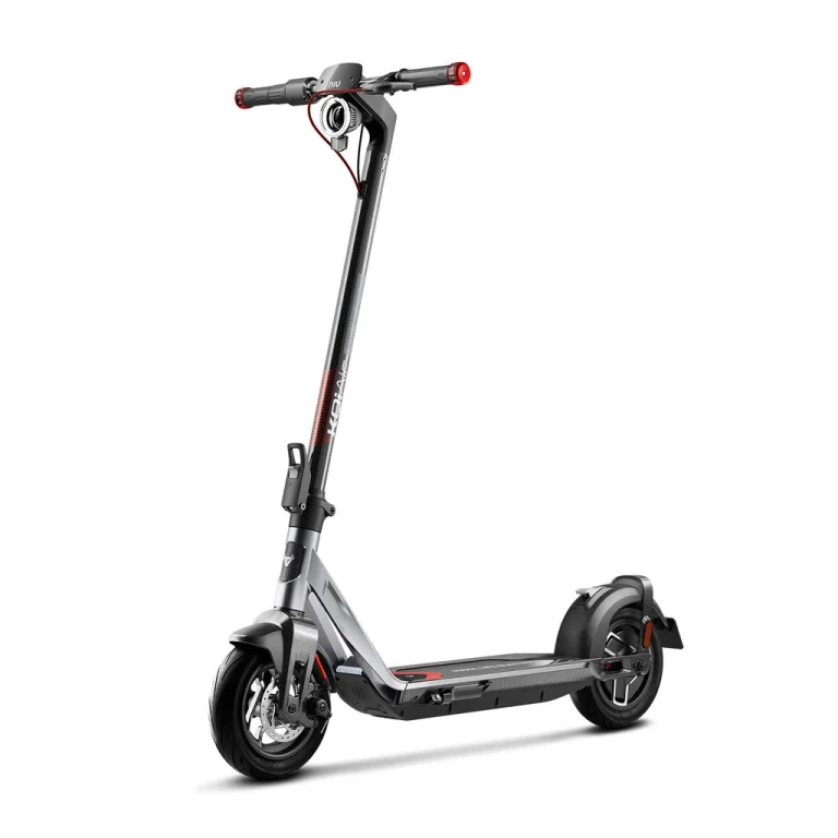 NIU KQi Air Lightest Electric Scooter 20mph | Range 31 miles — Red — manufacturer photograph; Manufacturer SKU KRP36ER1A11