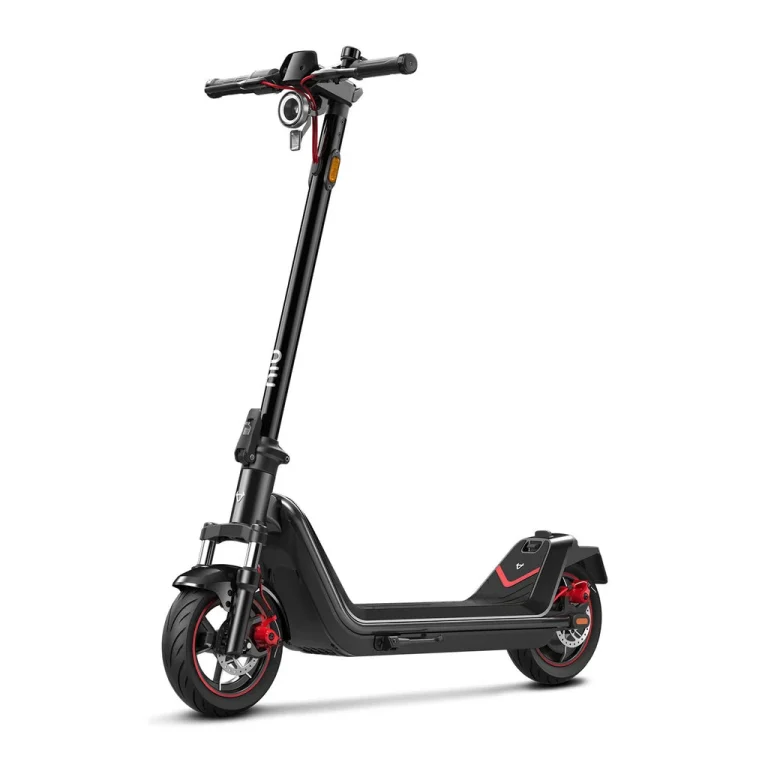 NIU KQi 300X All-Terrain Suspension Electric Scooter 20mph | Range 37.3 miles — Black — manufacturer photograph; Manufacturer SKU KST33FB1A11