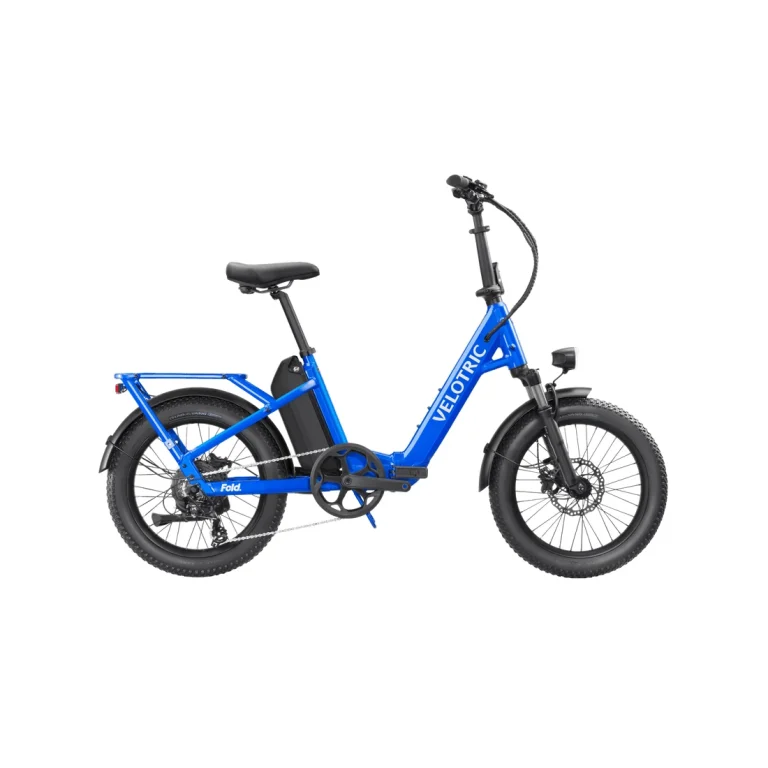 Velotric Fold 1 Ebike — Electric Blue — manufacturer photograph; Manufacturer SKU VF010003E