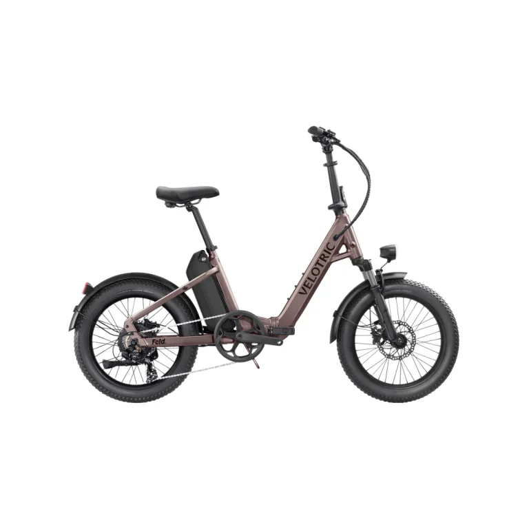 Velotric Fold 1 Lite Ebike — Eclipse Brown — manufacturer photograph; Manufacturer SKU VF020001A