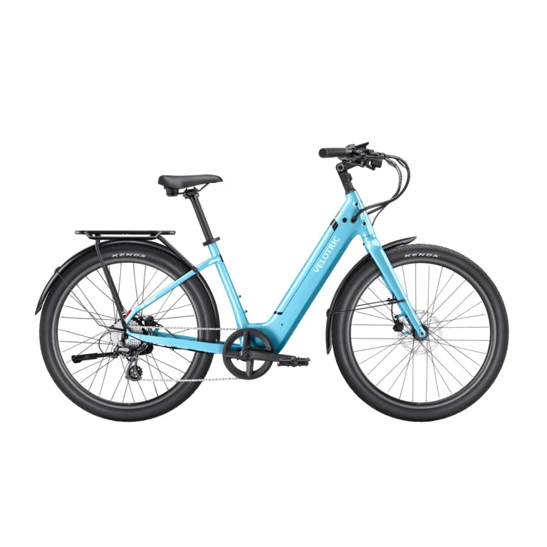Velotric Breeze 1 Cruiser Ebike — Large / Ocean Mist — manufacturer photograph; Manufacturer SKU VB010002B