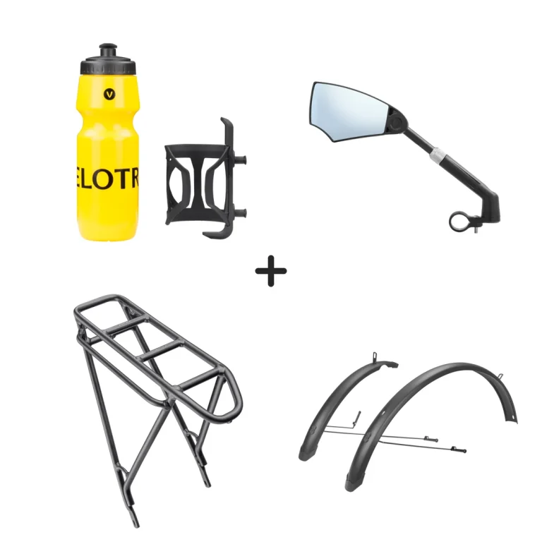 Velotric Bike Essential Kit(For Tempo) — Yellow — manufacturer photograph; Manufacturer variant ID 55046489014644